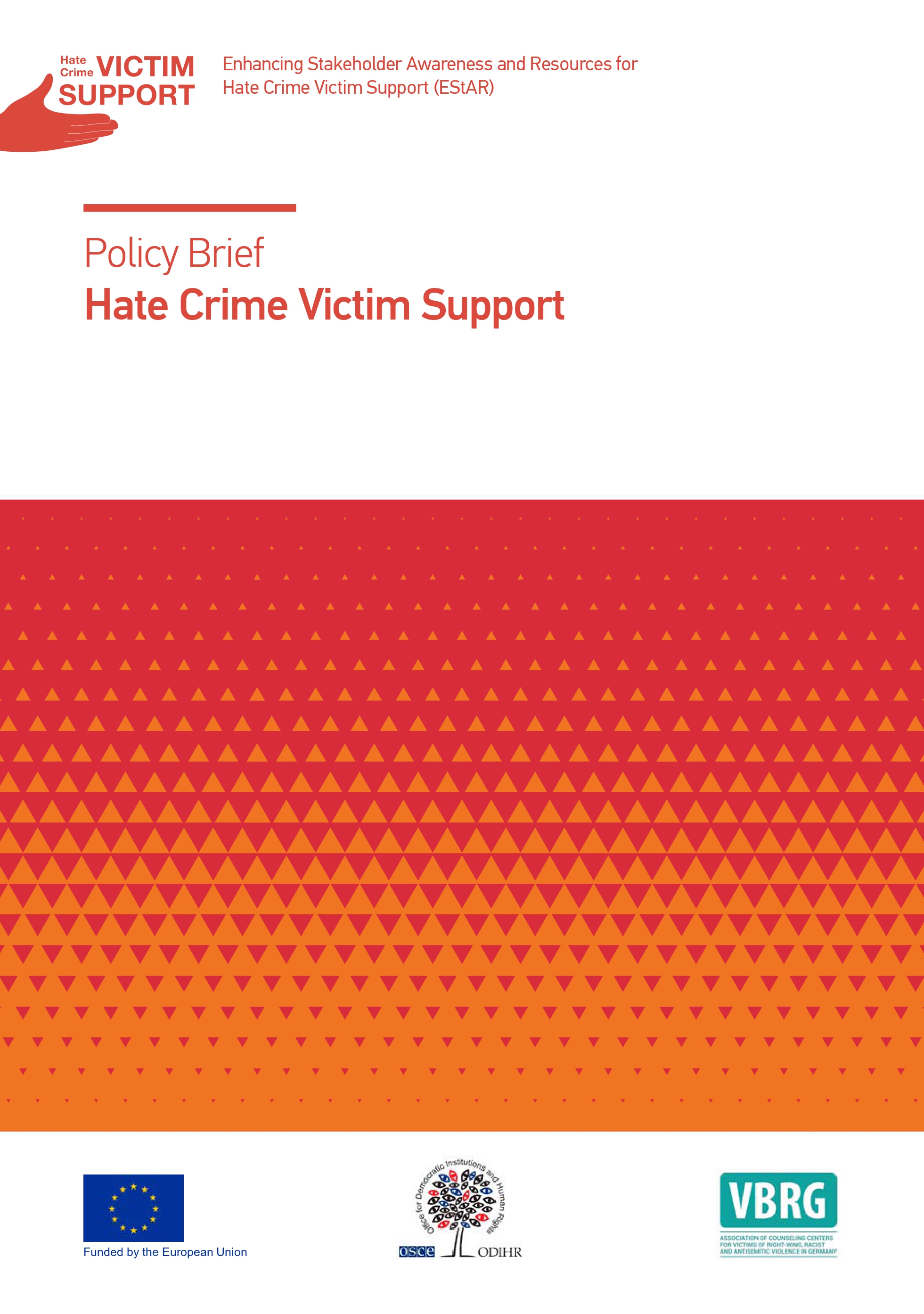 Hate Crime Victim Support: Policy Brief