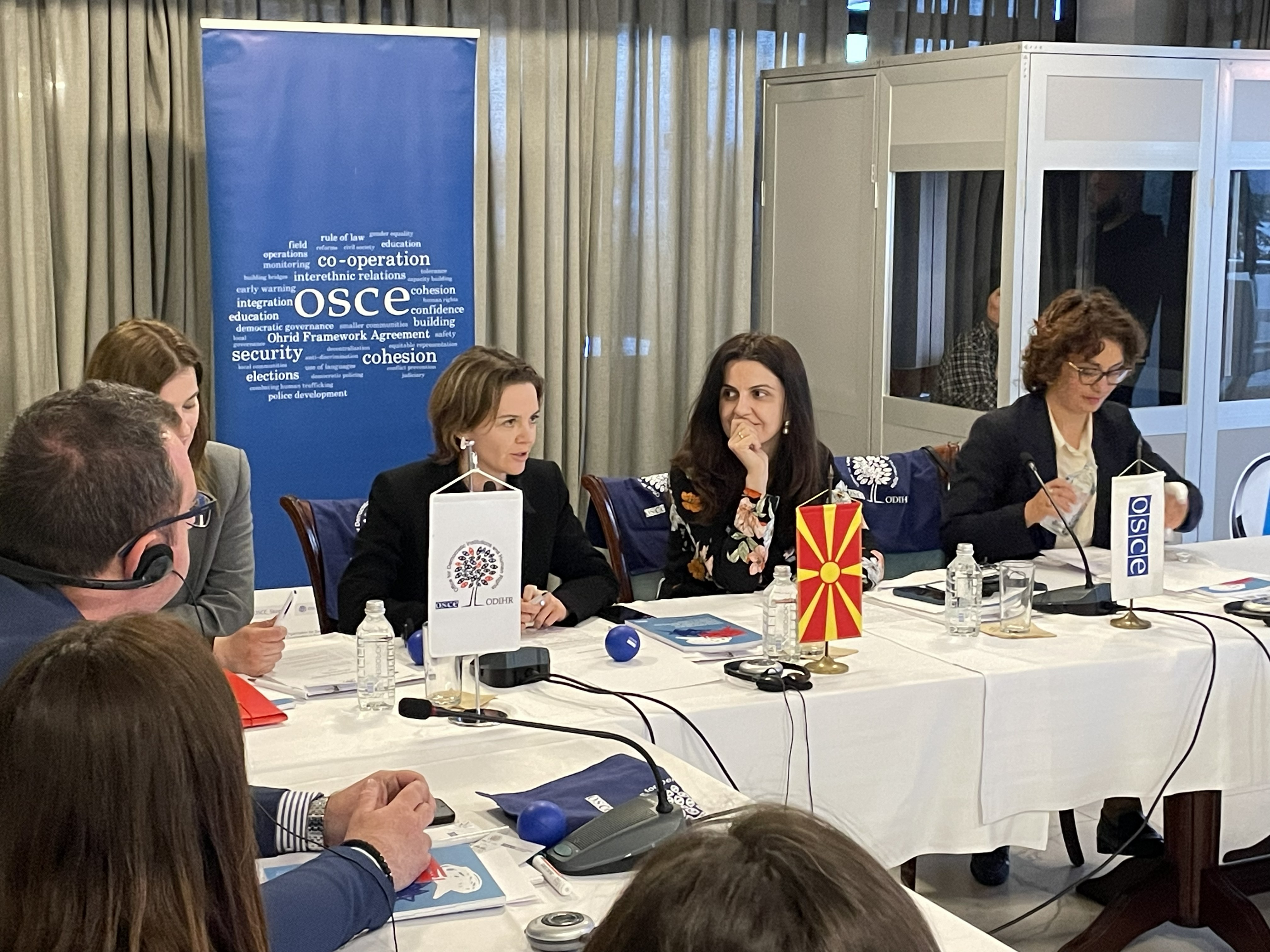 Photo of training participants and ODIHR staff